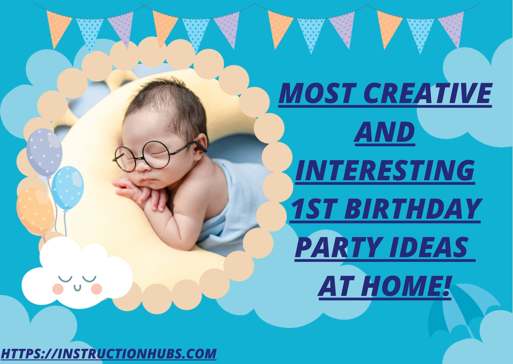 "Colorful decorations and creative setups for a first birthday party IDEAS at home.